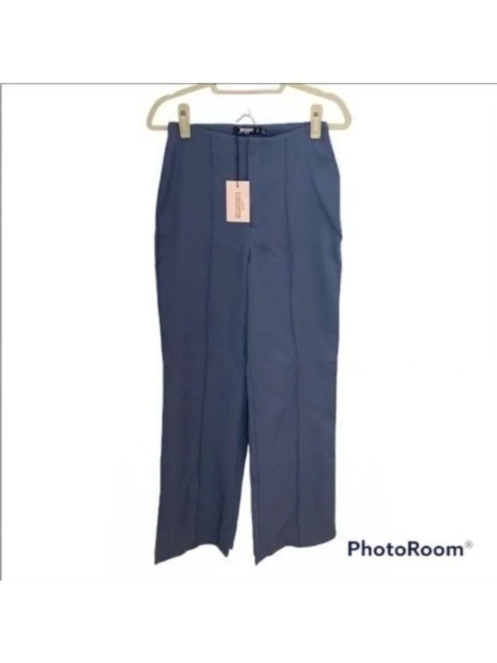 NWT Missguided Petite Straight Leg Tailored Trousers, size 4P